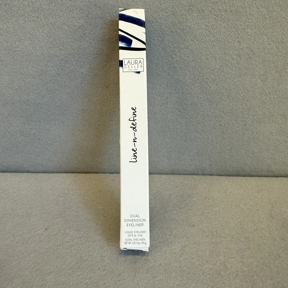 Laura Geller Line-n-Define Dual‎ Dimension Eyeliner  Black / Navy NIB New in Box
